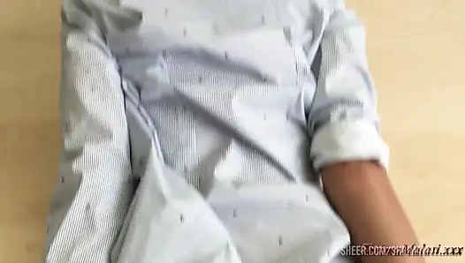 My Hostel Roommate Fucked Me in the Shared Kitchen Table at My Airbnb.