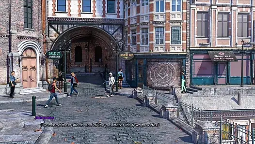 Lust academy #8: faith gave me a massage, Adelle is almost nude at the club