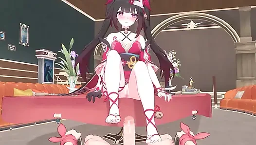 Honkai Star Rail - Sparkle X Caelus Passionate Sex - 3D Hentai Animation