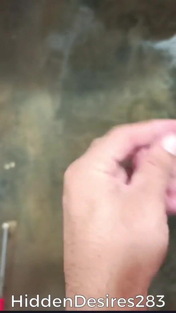 Emotional moment from "Close masturbation footage with my big vip"