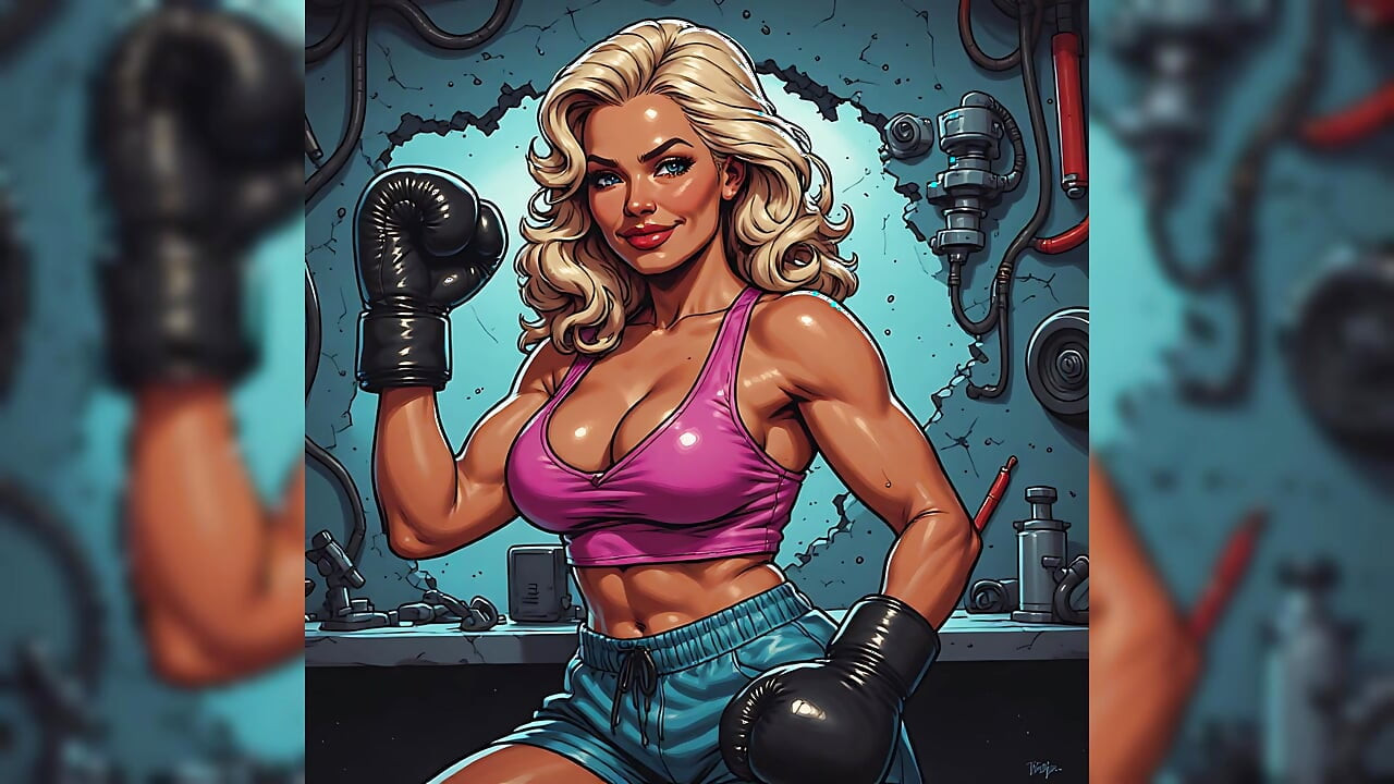 Seni boxercise wanita seksi