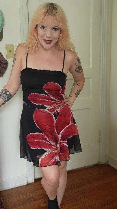 Mini Dress Tryon Haul for Cuck