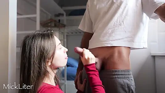 Sweet Ass in a Bodysuit Loves Dick in Her Holes