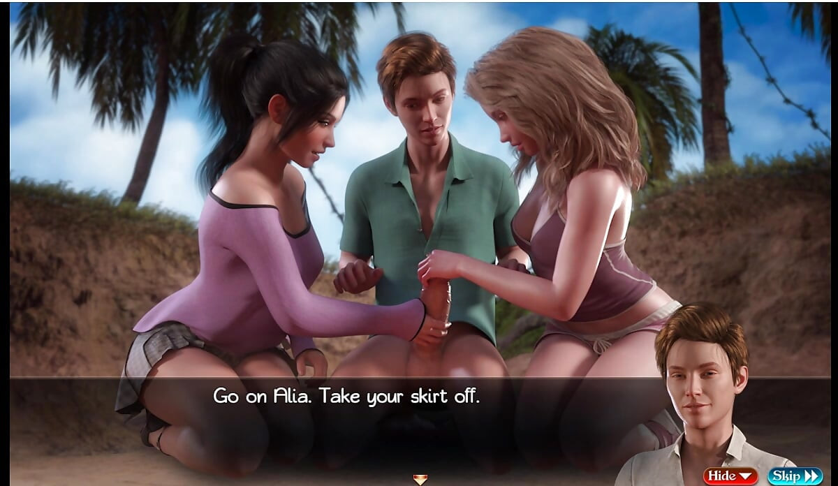 Treasure of Nadia - 20&21 - gameplay - roleplay - teen 3some and milf tries to seduce MC