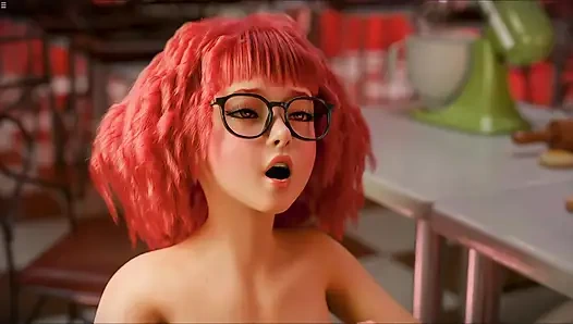 18 plus zierliche japanische stiefschwester gibt meinem schwanz handjob