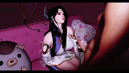 Königin des 3D Nachtreiches - 3D Animation Hentai