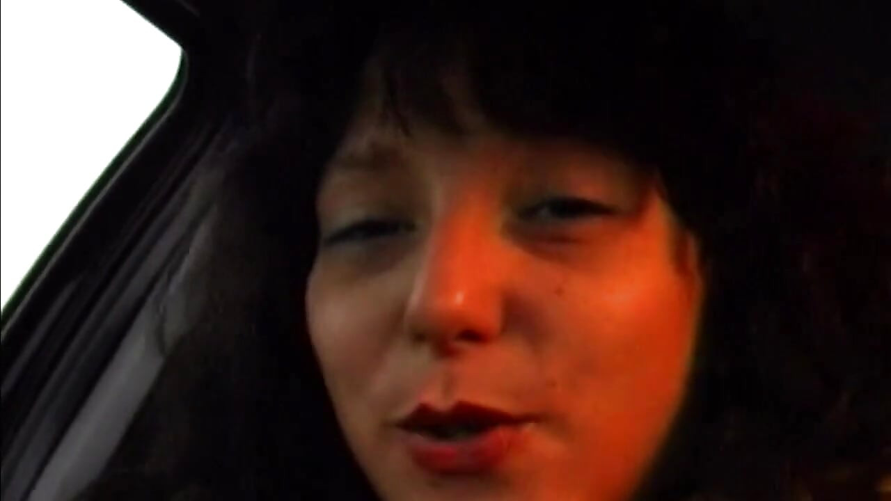 Horny MILF Stuffing Huge Dildo in Highway Adventure