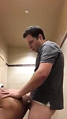 White Manager Pounds Black Theif In Restroom