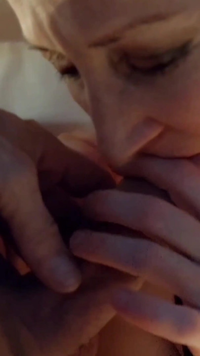 Mature Blonde Wife Enjoys Sex in Between Time