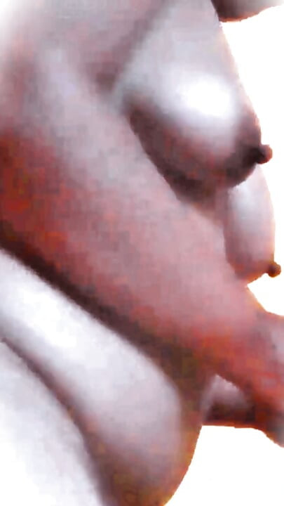 Close up stranger watching