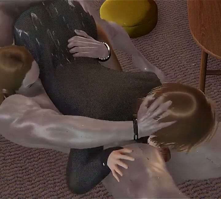 Yaoi -erik Femboy Having Sex with Two Bara Boys