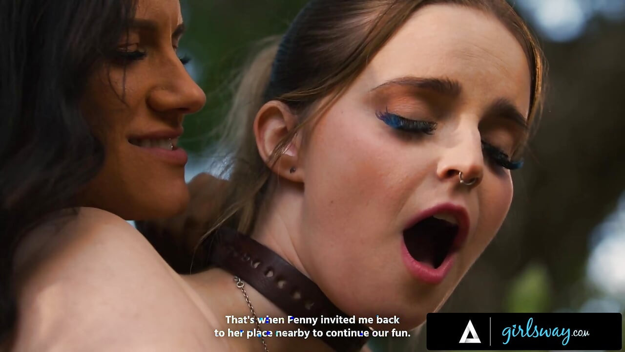 GIRLSWAY - PAWG Codi Vore Gets Seduced By MILF Penny Barber During Hike & Ends Up In Soft BDSM Sex