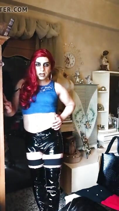 FetishEmmanuella video 11 - Kinky in Thigh High Boots - part 2