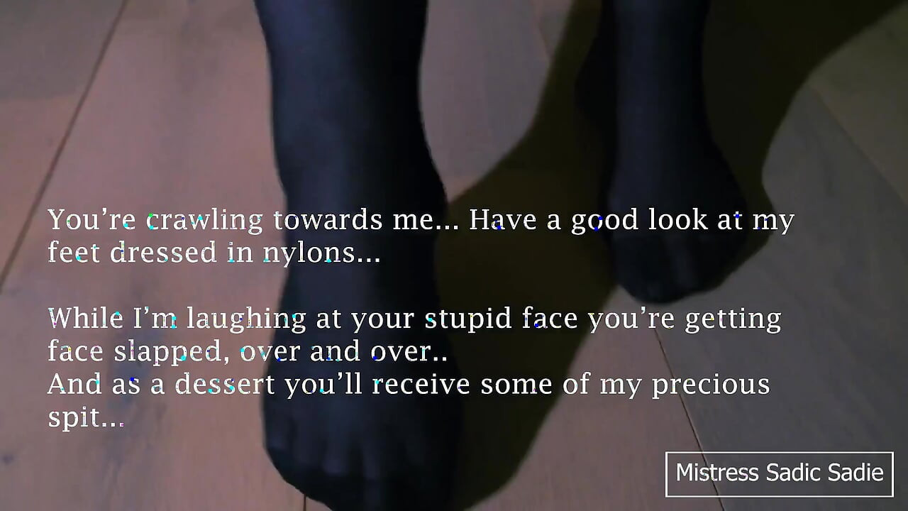 POV: Kryper mot mig och får en örfil för min njutning.