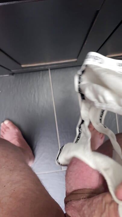 Coming on panties
