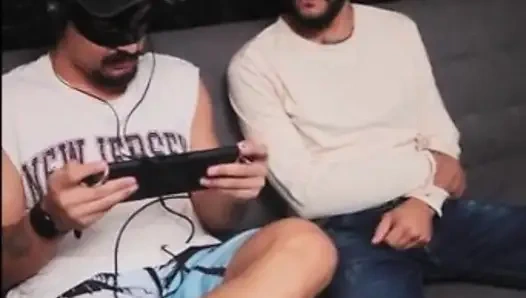 my STEPBROTHER likes to see me play his friends