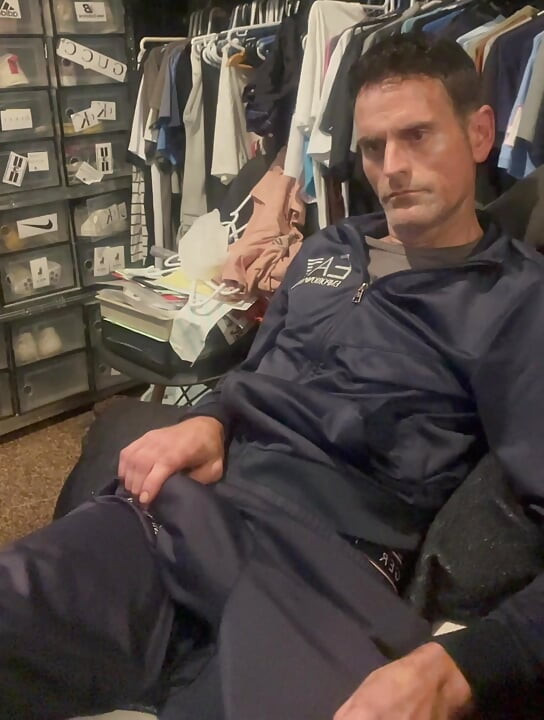 Mike masturbating again