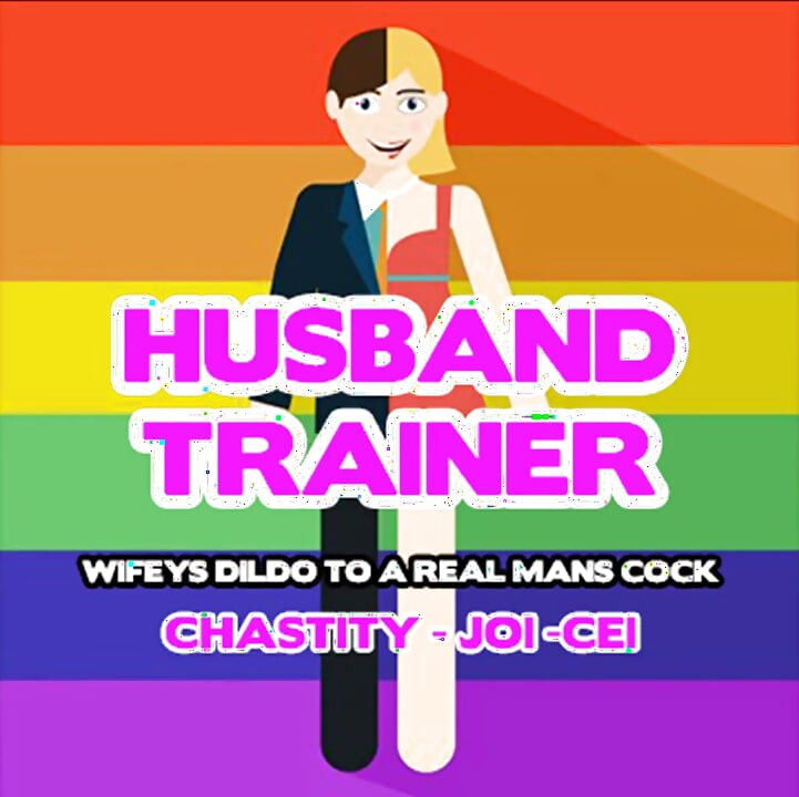 AUDIO ONLY- Husband trainer wifey's dildo to a real mans cock