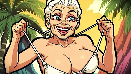 Ai Cartoon Sensual Teasing Clips