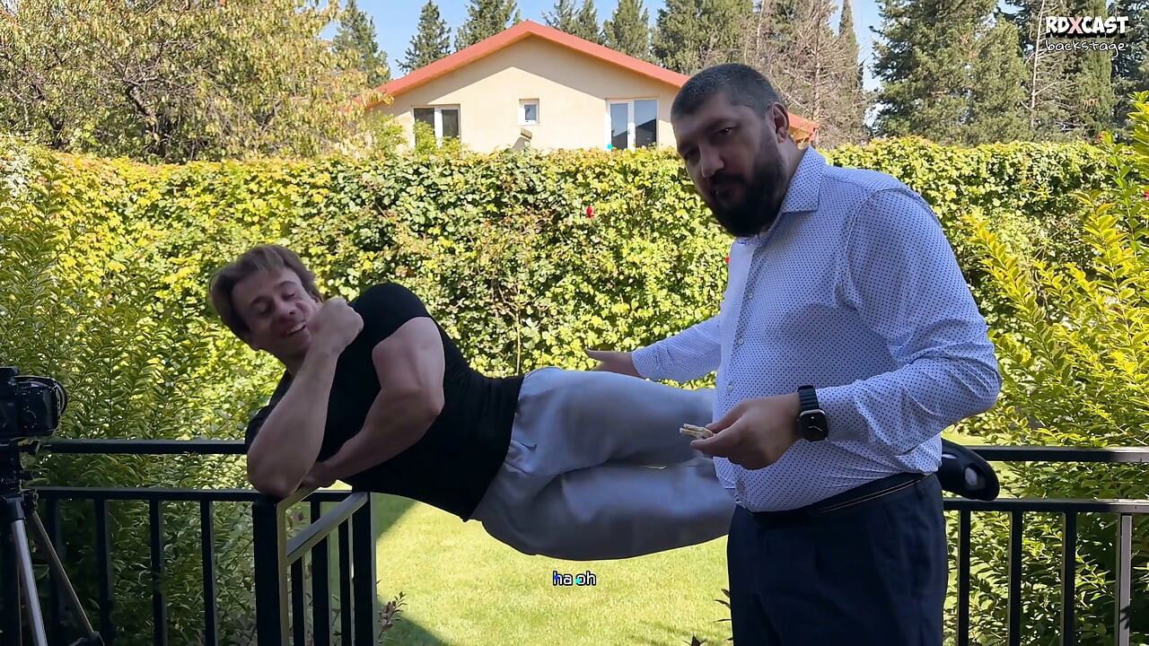 Oh Yes, Boys, Fuck Me in All Holes! I’m Down for Everything! Happy Nicole Murkovski in an Anal Orgy with Three Guys on Set!