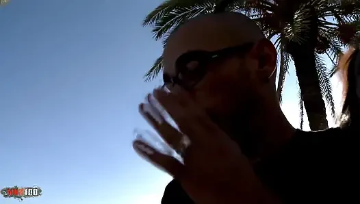 Eva Barcelona: Latin Babe Eva Barcelona Fucked at the Beach