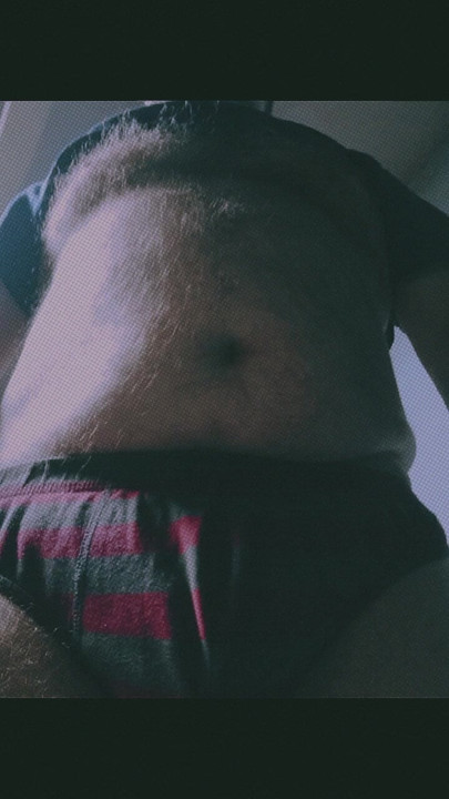 Big Daddy Bear wearing his lads favourite dad undies...