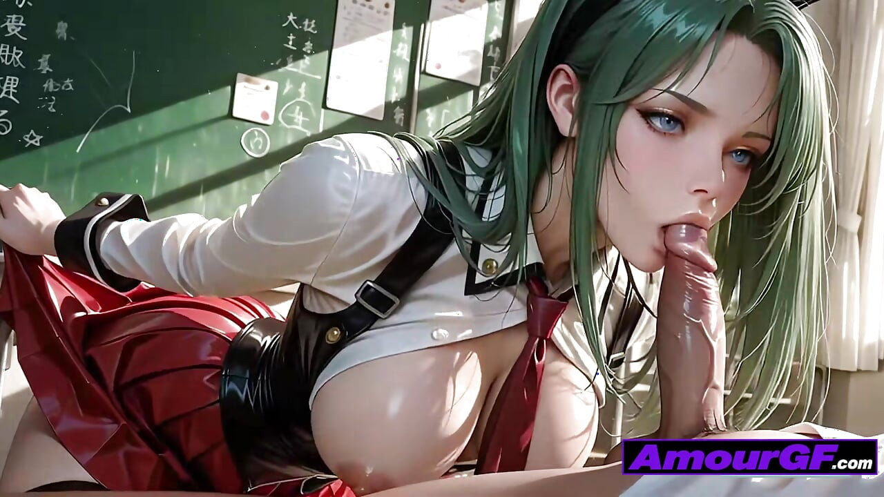 3D AI美女が深いペニスと大きな胸に大量射精を浴びる