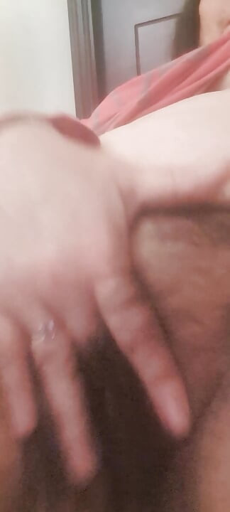 Horny Mom, Showing off Her Body and Her Pussy Is Really Hairy