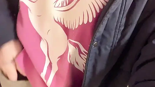 wipe clean pussy after pee amazing feel