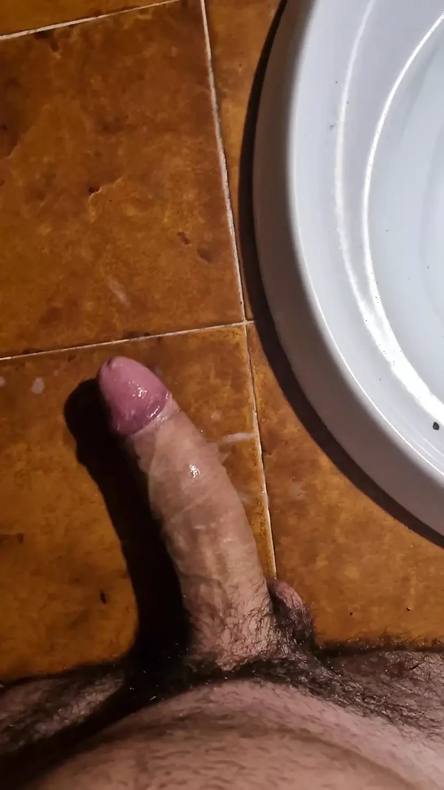Having fun with my big cock