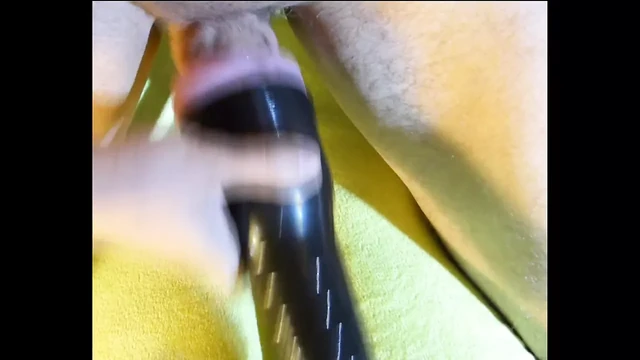 Me fucking a fleshlight (accidentally cumming)