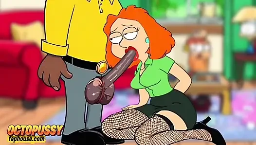 A Black Neighbor Shoved His Black Cock Into a White Married Housewife's Mouth.