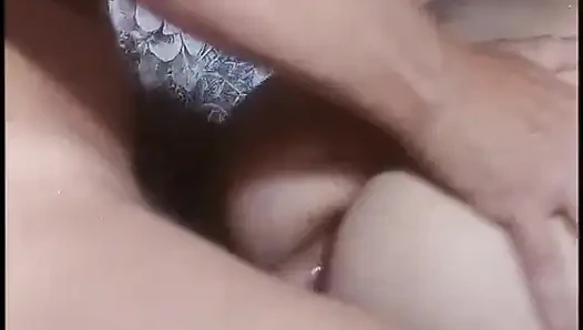 Ateşli açık havada grup seks