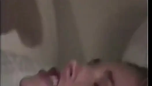 Busty bitches lay on their back and get fucked for facials