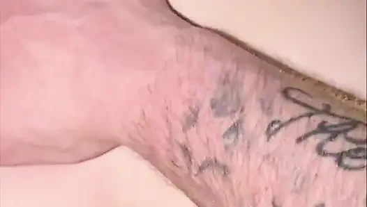 He Fucked MY Pussy Too Hard So I Told Him to Cum in my Ass While I Give Him a Foot Job for an Anal Creampie