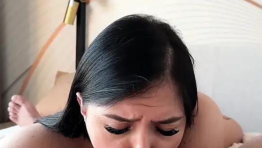 I love having his warm cum in my mouth