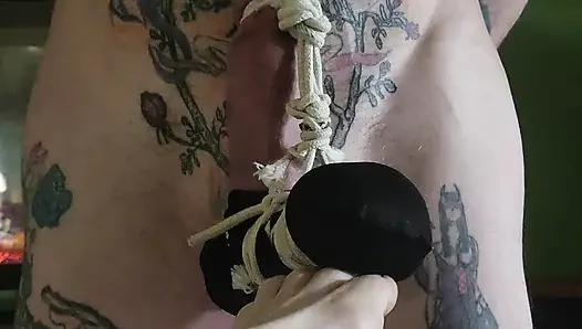 Goode Mädchen Ballbusting Fußspaß