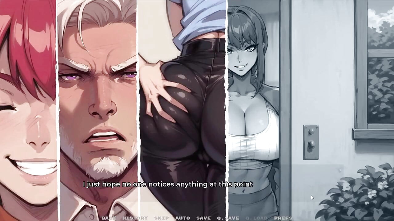 My New Girlfriend Taboo Hentai Game Ep.49 My Step Sis Grabbed My GF's Ass in Front of Her Stepfather!