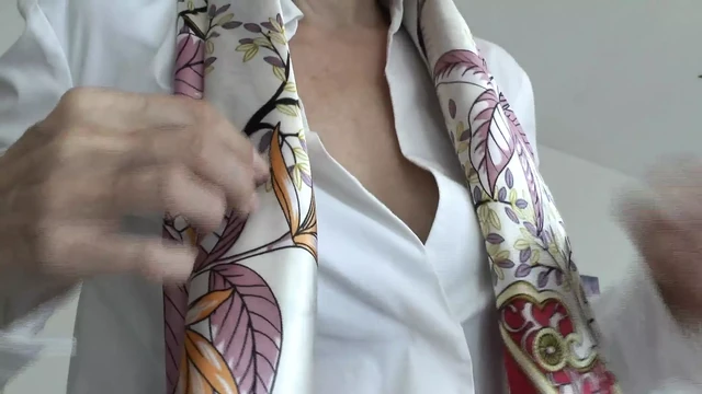 Satin Scarves Fashion Show