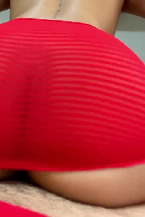 The Neighbor Visits Me with Her Tight Dress