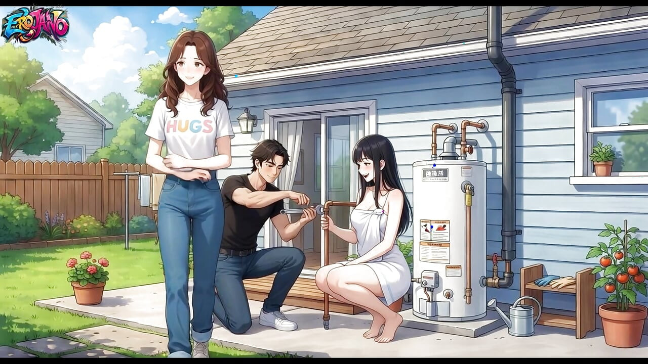 I Fucked My Girlfriend's Stepsister (19) While She Was Watching Hentai Anime