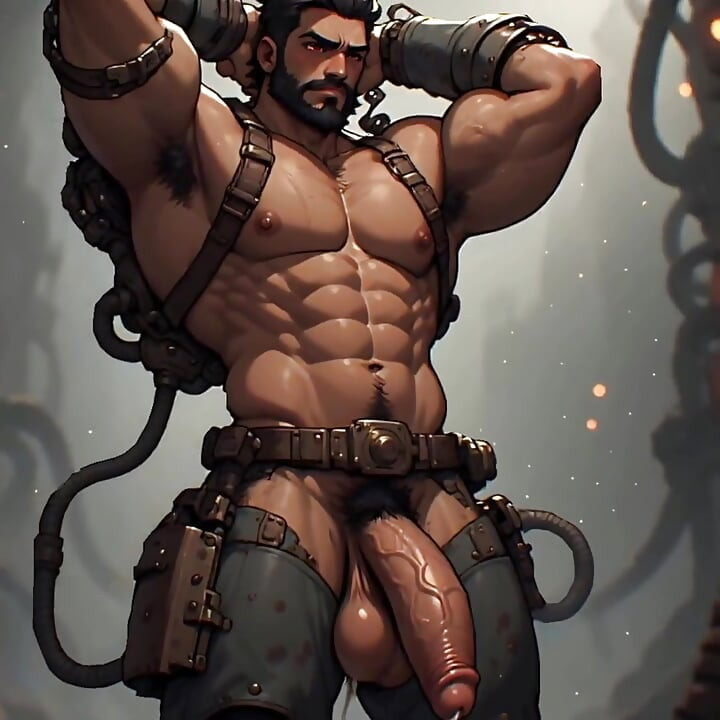 Sci-fi 3D Nude Hunks