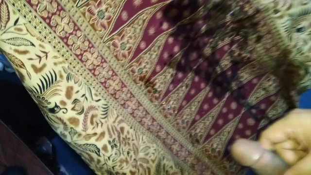 Urine spread on mother sarong