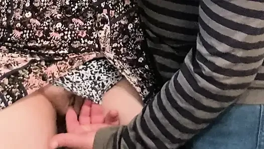 Es war ein zufälliger perverser fremder in der U-bahn