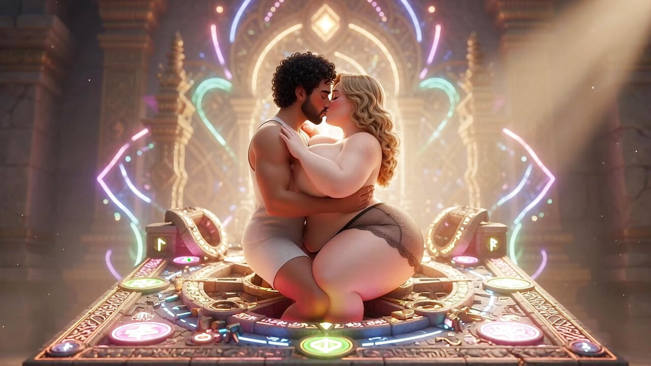 Temple of Lust - Passionate Couple's Erotic Adventure