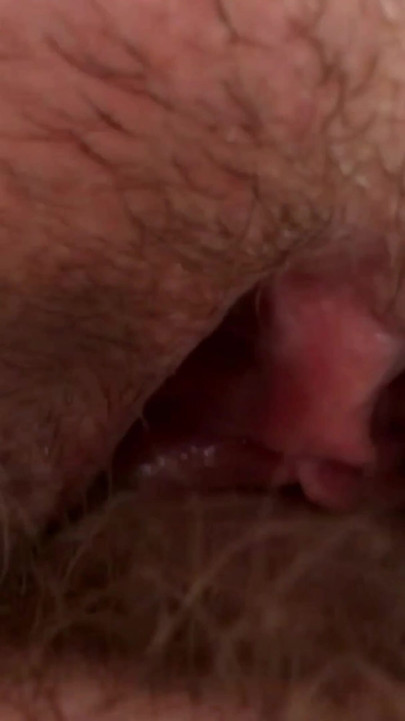 Captivating moment from "Slow fucking wife's pussy and pissing inside. Close-up"