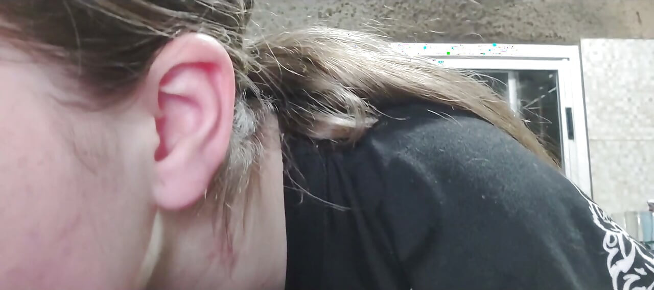 Cleaning My Ear in Close-up