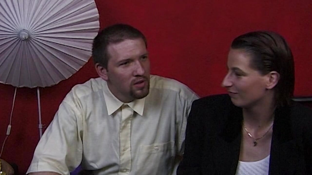 Mature Brunette Joins Young Couple for Wild Threesome Fuck