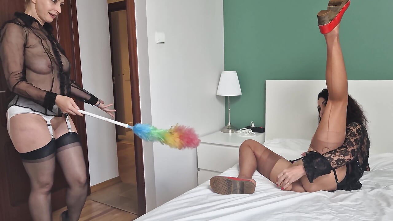 Naughty Nylons & Wet Delights: a Stocking Seduction