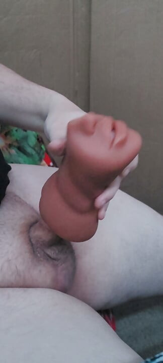 Playing with my small penis until I cum